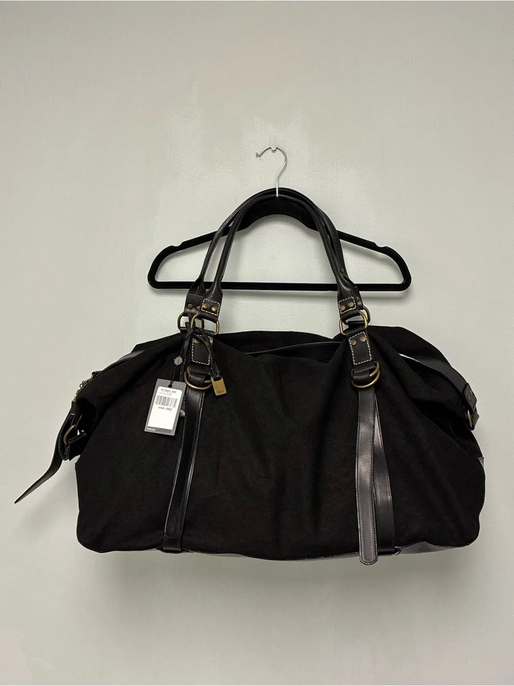 NWT $2498 John Varvatos Collection Traveler Duffle Bag